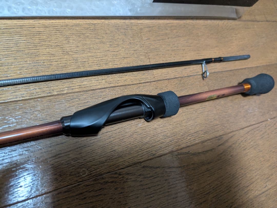 美品 シマノ 19ソアレBB S76UL-S ソリッドモデル スピニングロッド