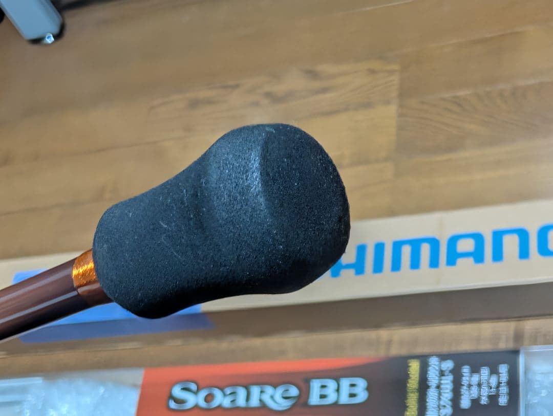 美品 シマノ 19ソアレBB S76UL-S ソリッドモデル スピニングロッド