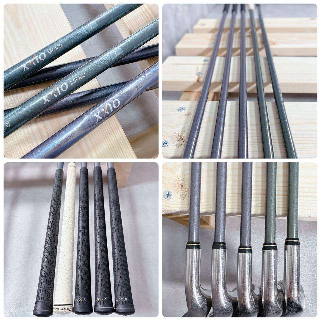 T227 XXIO ゴルフクラブ レディース セット 10点 黒 おしゃれ 入門