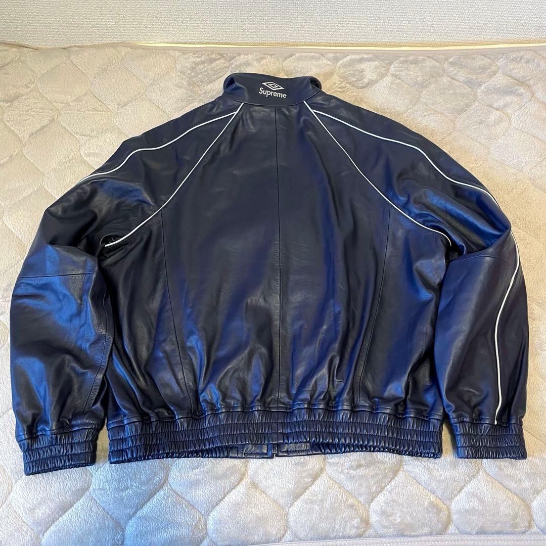 m*7様 Supreme Umbro Leather Track Jacket