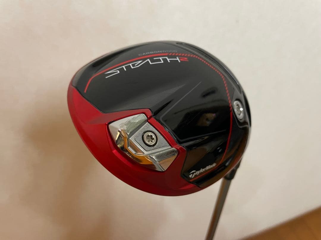 KAZU テーラーメイド ステルス2ドライバーヘッドのみ 9.0度 黒赤
