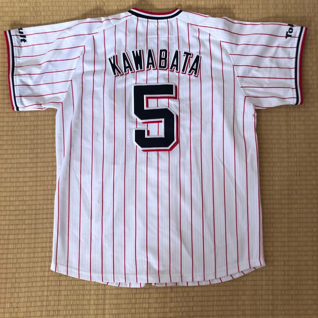 東京ヤクルトスワローズ 川端慎吾選手 レプリカユニフォーム　ホーム　Sサイズ