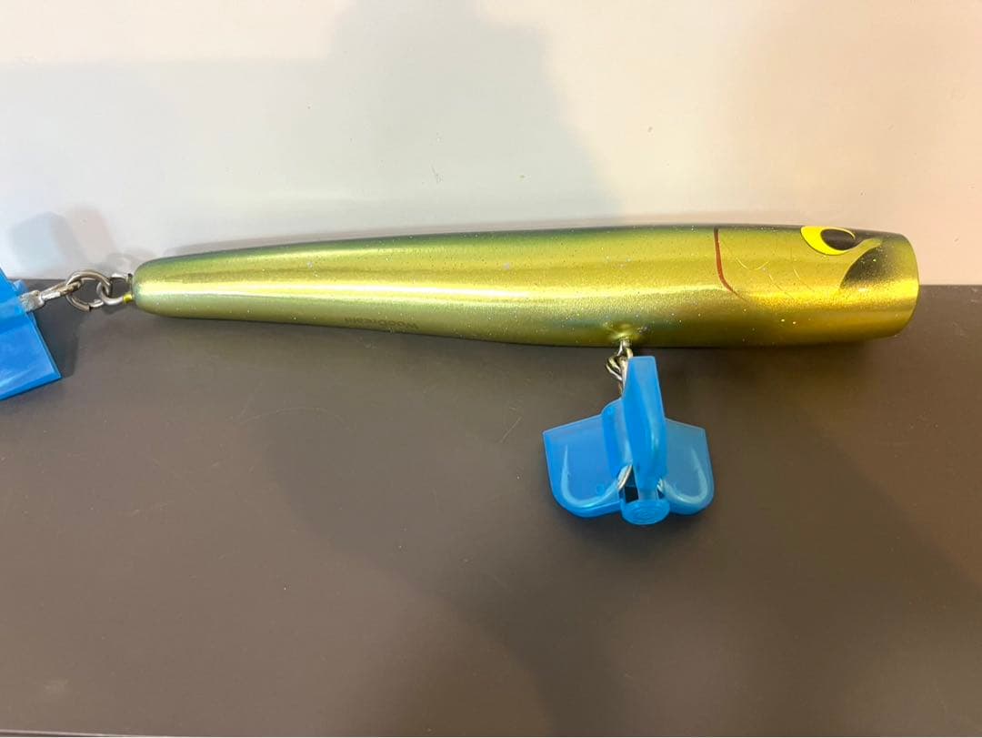 WooDream Akiya POPPER 215 グリーンバックゴールドラメ