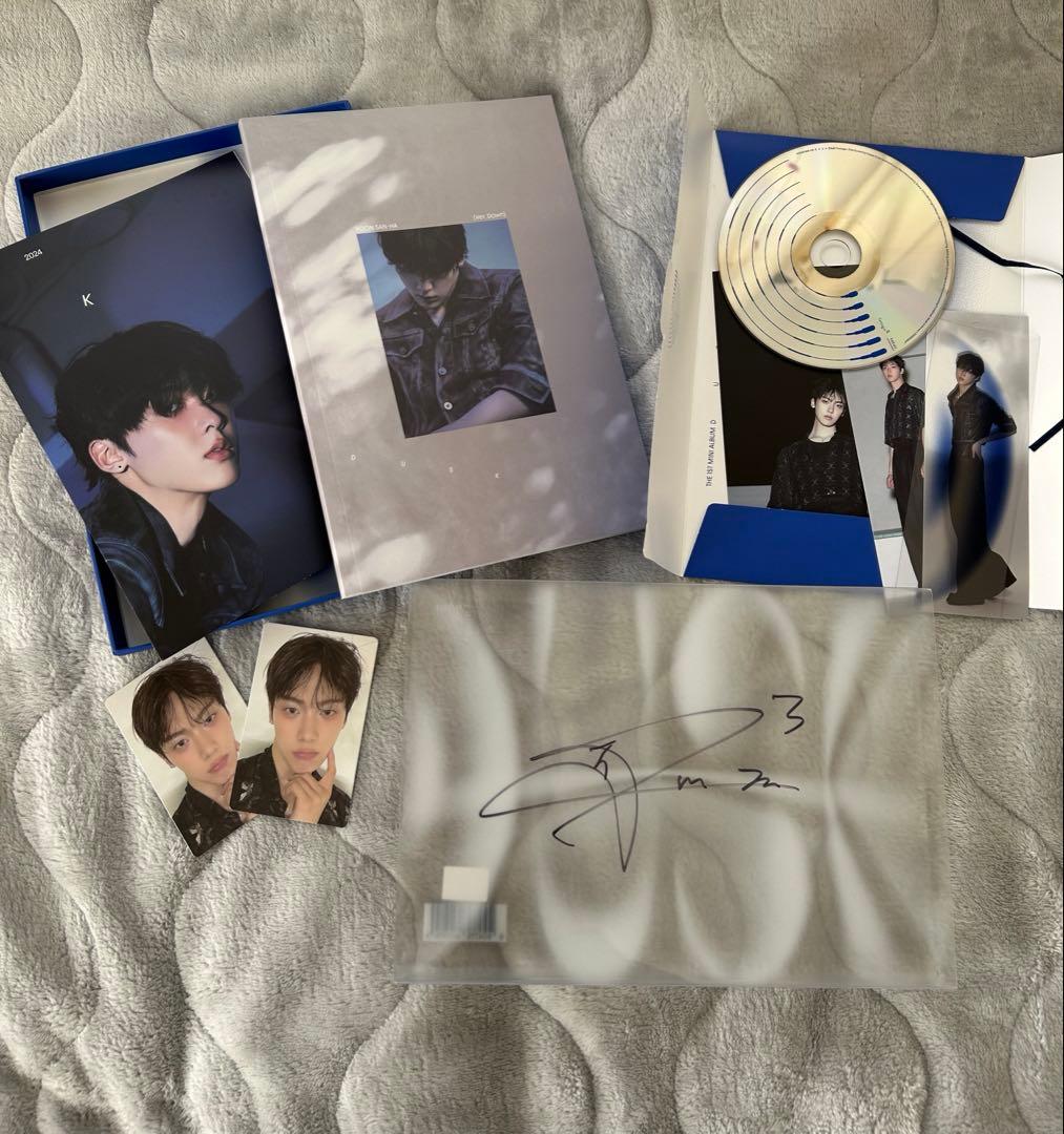 YOONSANHAユンサナ 直筆サイン入りDUSK アルバム2枚セット