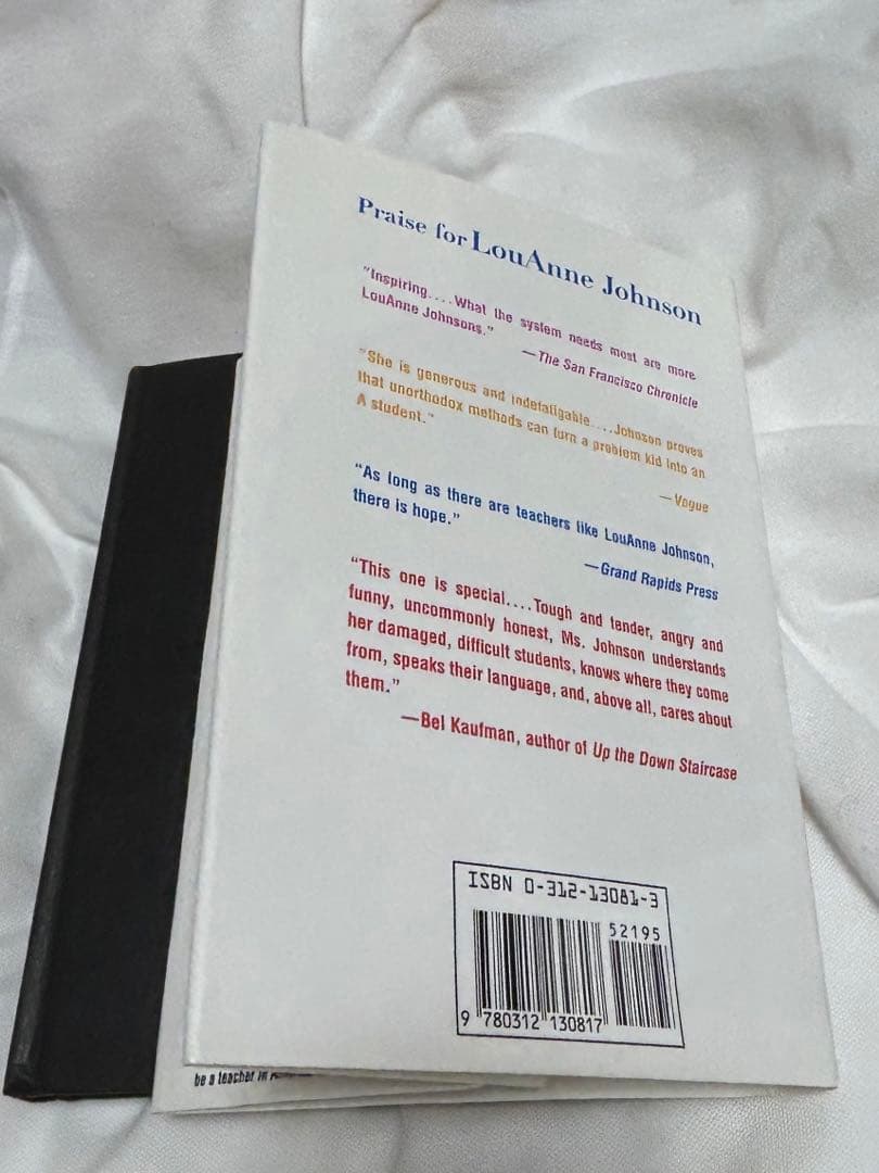 ルアン先生はへこたれない　LouAnne Johnson ルアン・ジョンソン
