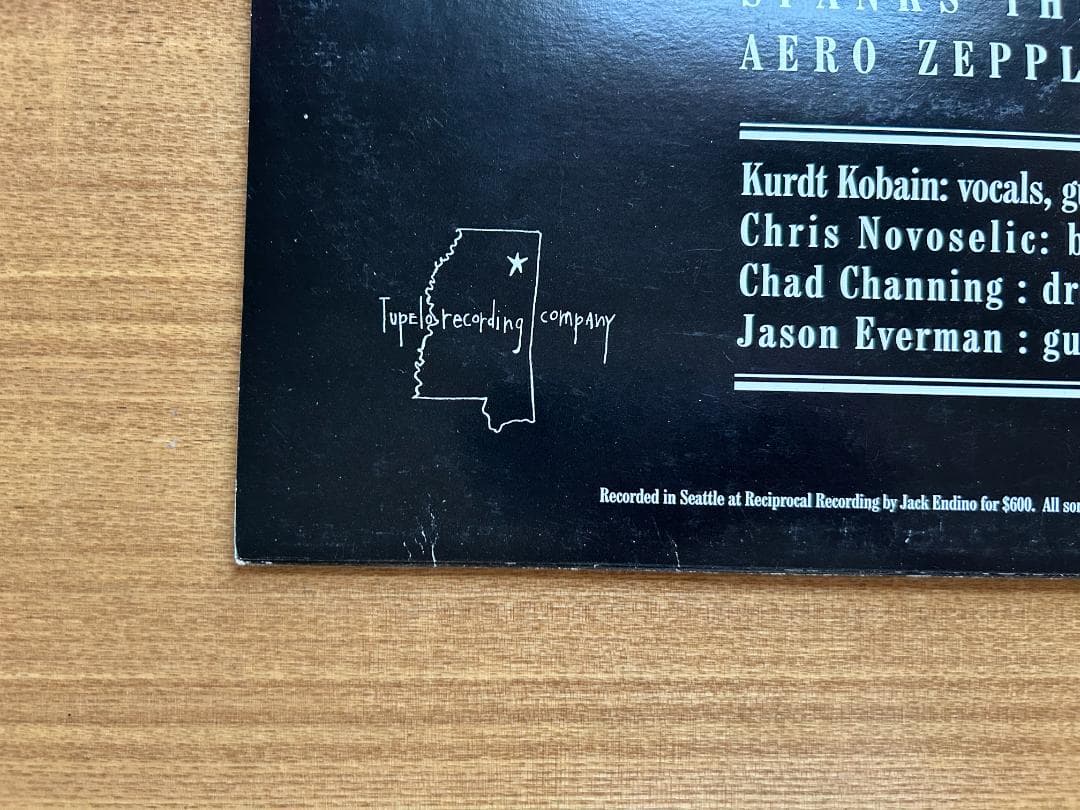 NIRVANA BLEACH SESSIONS レコード