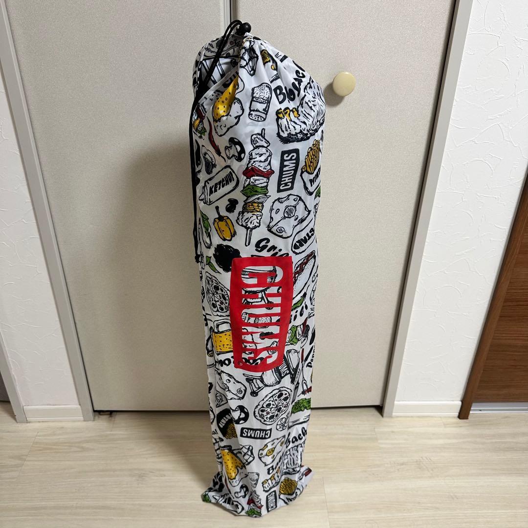 チャムス　CHUMS 折りたたみ椅子　チェア　アウトドア　ブービーBBQ