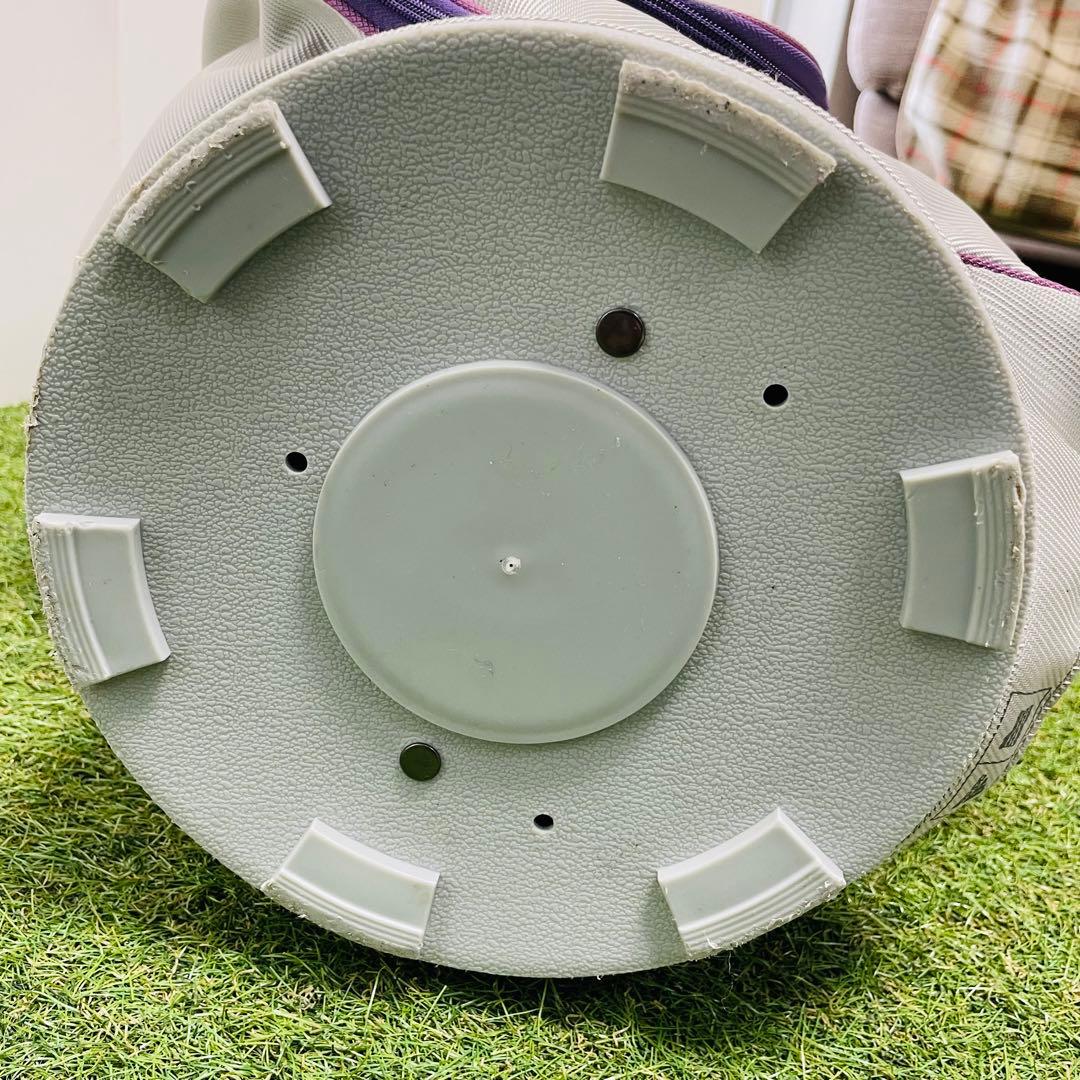 アディダス adidas キャディバッグ シルバー パープル レディース メンズ