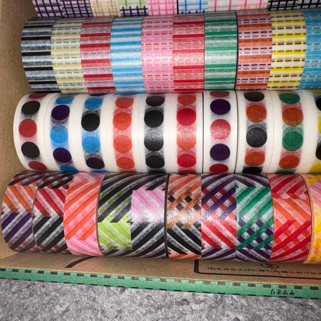 マスキングテープ　まとめ売り　中古　使いかけ　mt カモ井　カラーセレクト