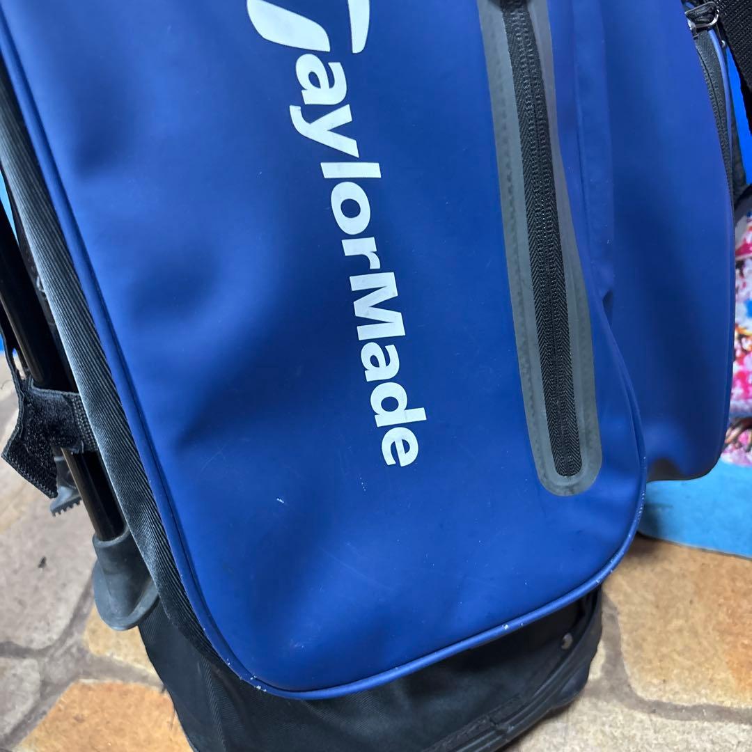 寶BW-1182 テーラーメイド スタンド式 キャディバッグ ブルー 軽量