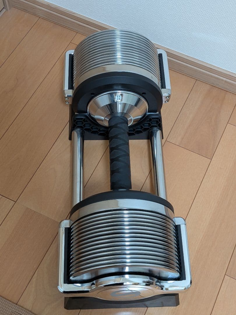 セット販売 ② ライシン メタルダンベル 32kg 1kg刻み 可変式ダンベル