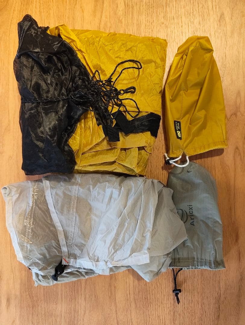 aricxi ULタープ、 MUXSAM インナーテントセット