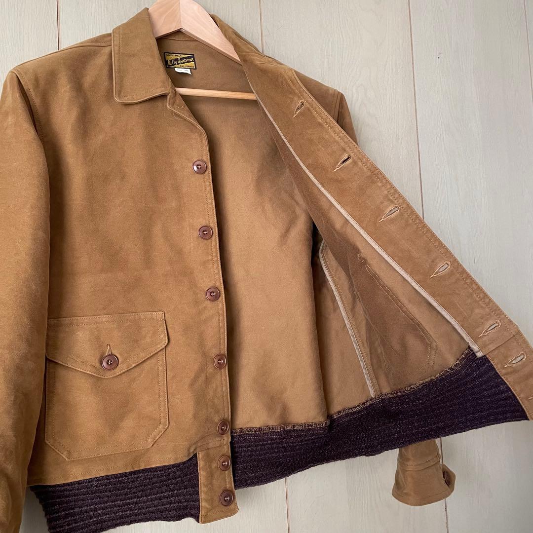 リアルマッコイズ スポーツジャケット モールスキン A-1 サイズ40