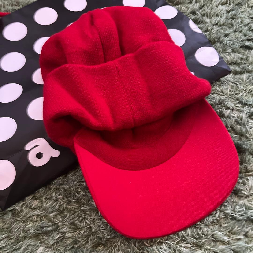 ❣️アルチビオ赤色のニット帽❣️
