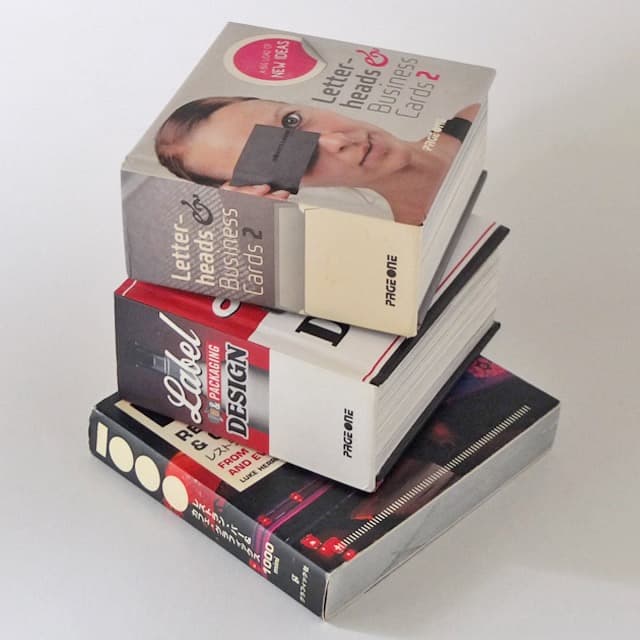 デザインブック3種類セットSet of 3 design books