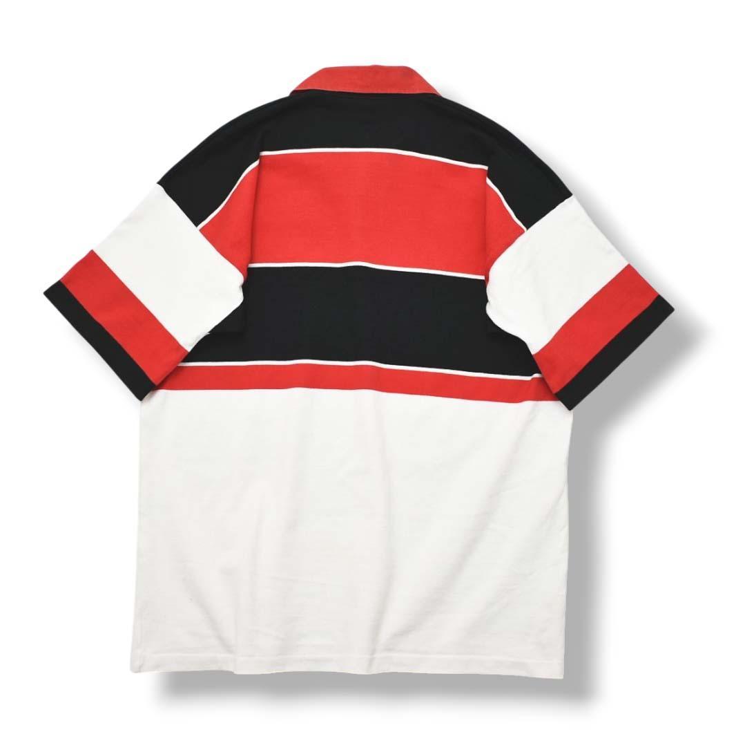 カンタベリー x クルセイダーズ 半袖 ラグラン ラガーシャツ ポロシャツ XL