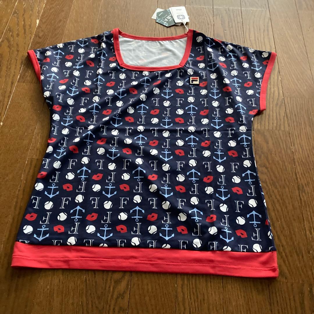 フィラテニスシャツ&スコート