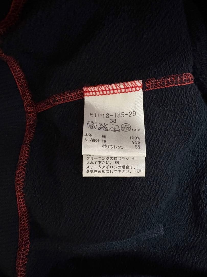 ❤️新品未使用❤️BURBERRY BLUE LABELフードパーカー38紺✖️ピンク