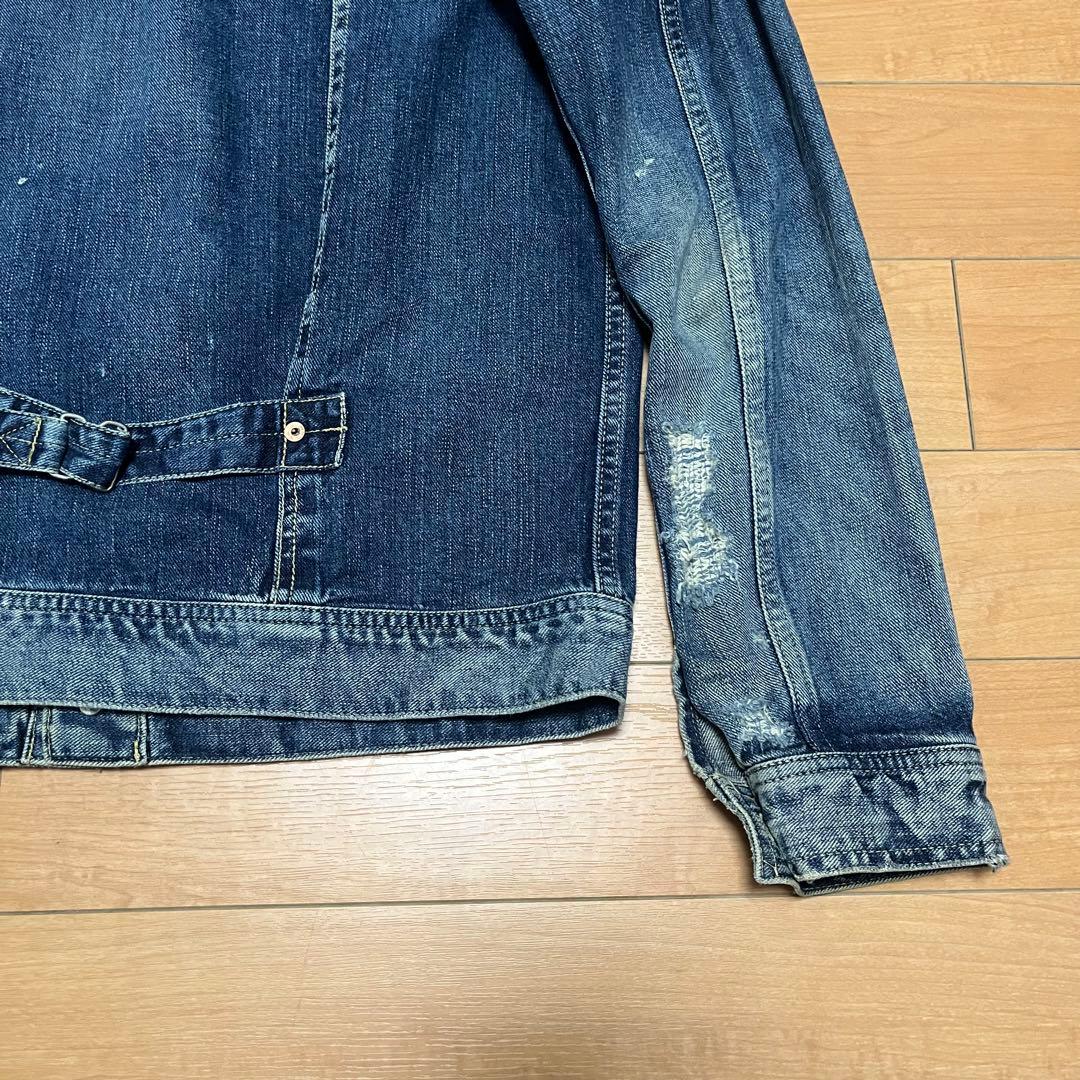 ロンハーマン デニムジャケット 1st 対戦モデル メンズ ヴィンテージ加工