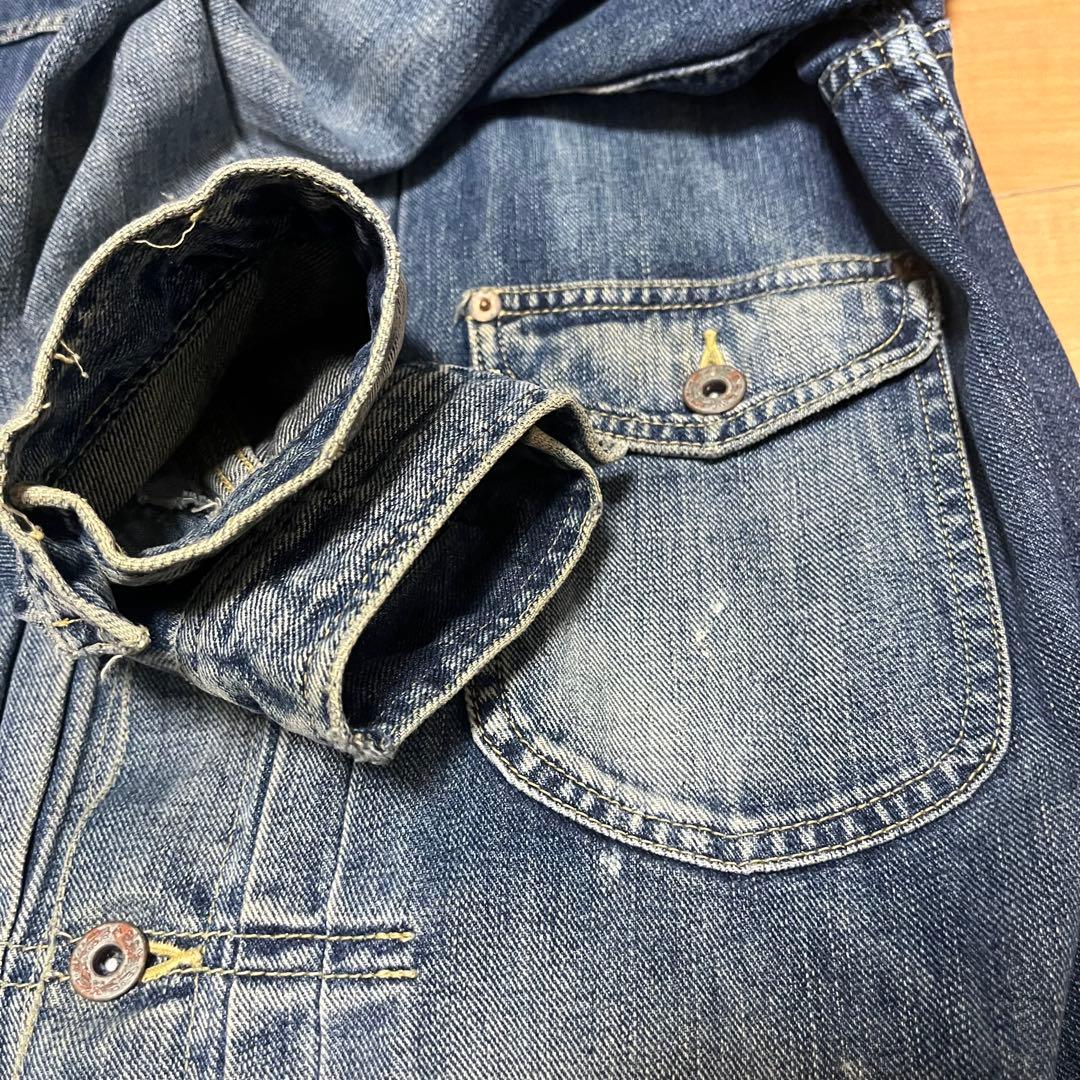 ロンハーマン デニムジャケット 1st 対戦モデル メンズ ヴィンテージ加工