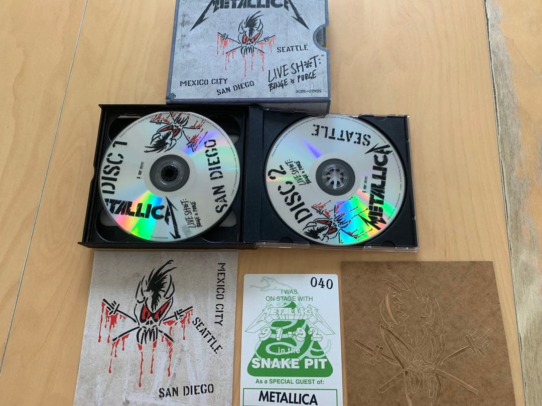 llica Live Shit: Binge & Purge メタリカ