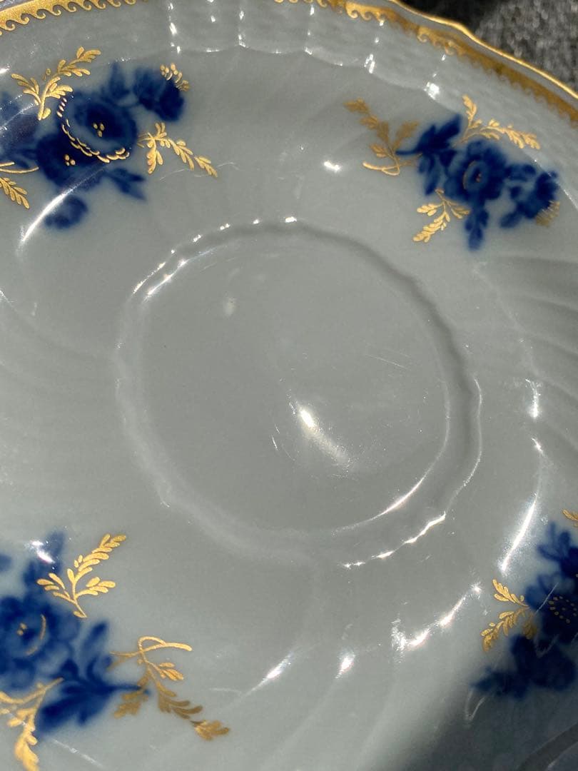 リチャードジノリ　サンタマルゲリータ　金彩　カップ＆ソーサー 2客