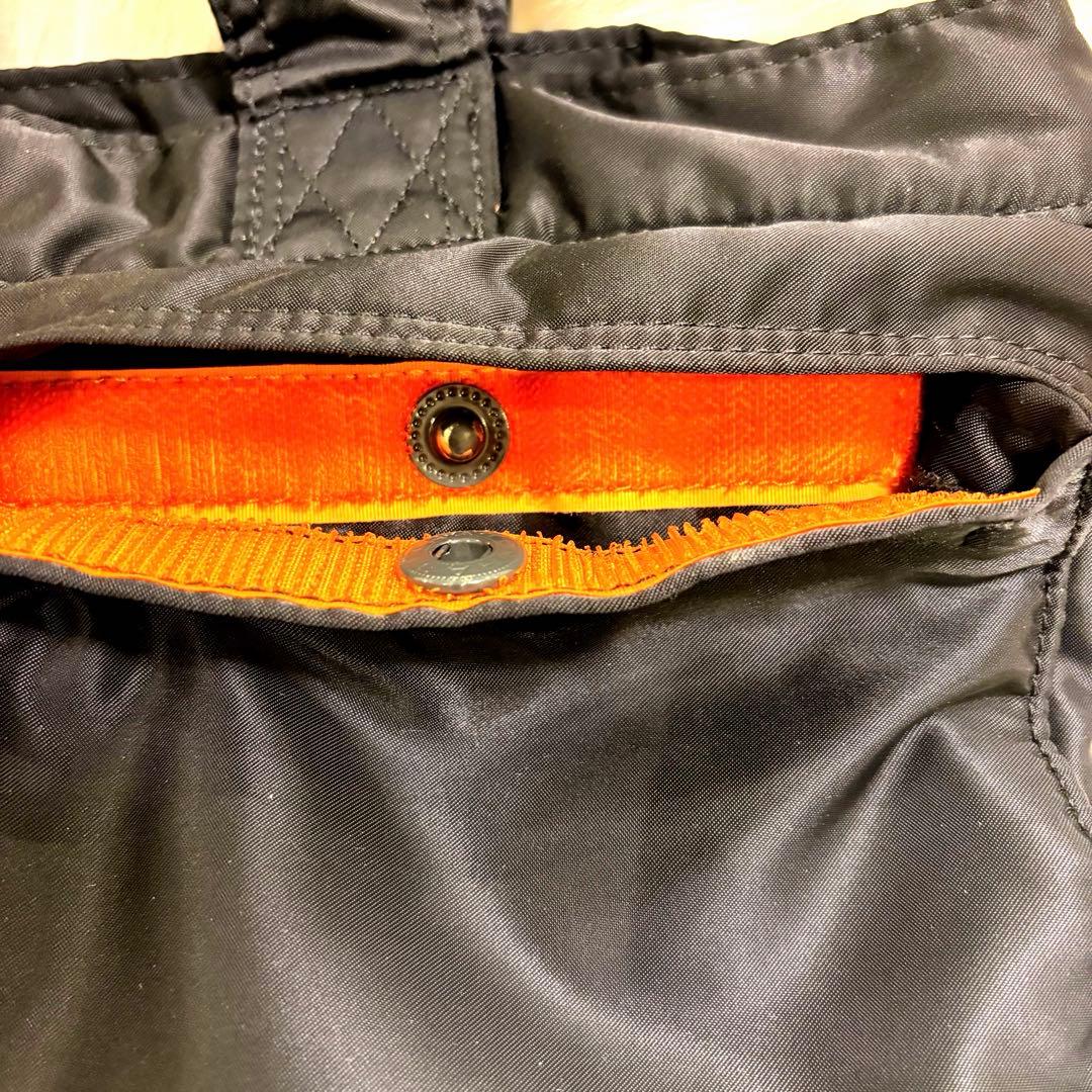 【美品】PORTER（ポーター）タンカー ミニ ハンドバッグ トートバッグ 黒