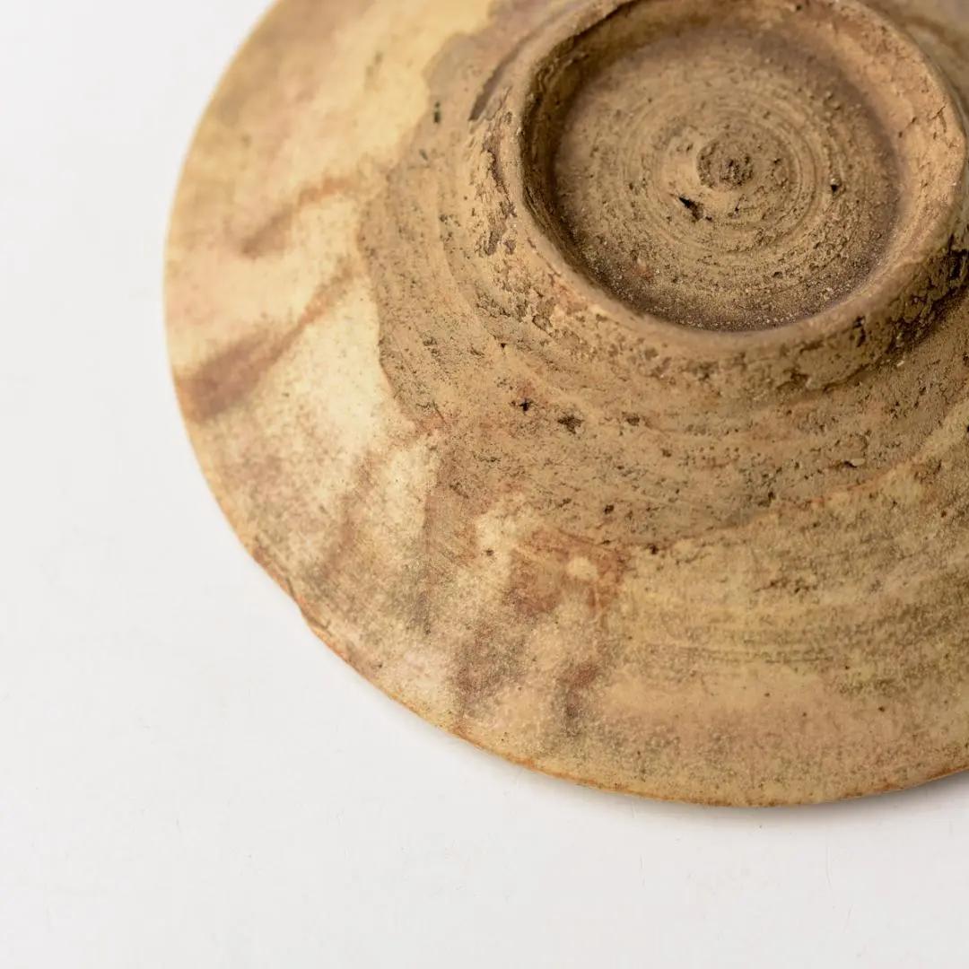 ◆136◆　江戸時代の古黄瀬戸　盃　小皿　酒器　骨董