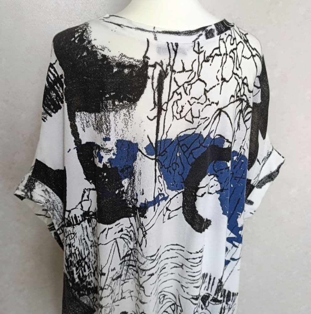 m_mefu 芽風 センソユニコ コクーンワンピース アートデザイン 40