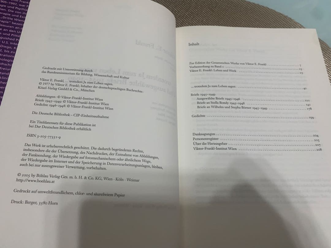 洋書 Viktor E. Frankl Gesammelte Werke