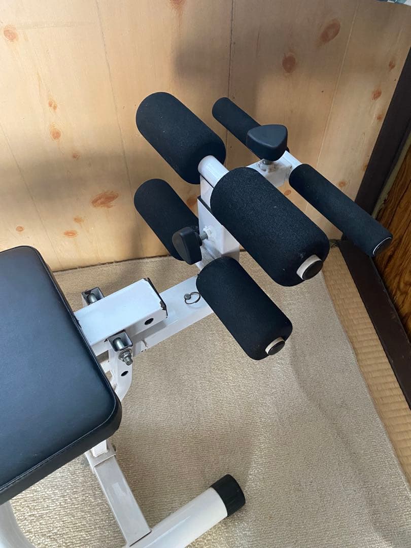 トレーニングベンチ&ダンベルセット【※引き取り限定】筋トレ