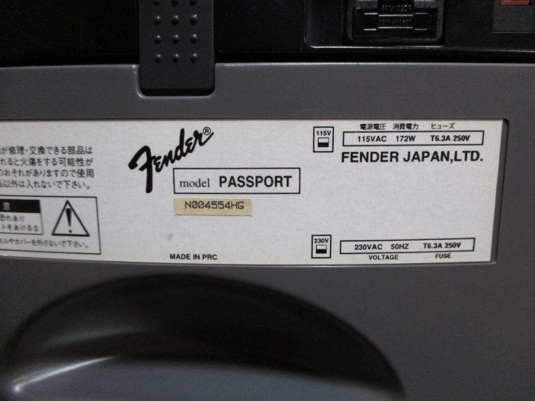 Fender Passport フェンダー パスポート PAシステム スピーカー