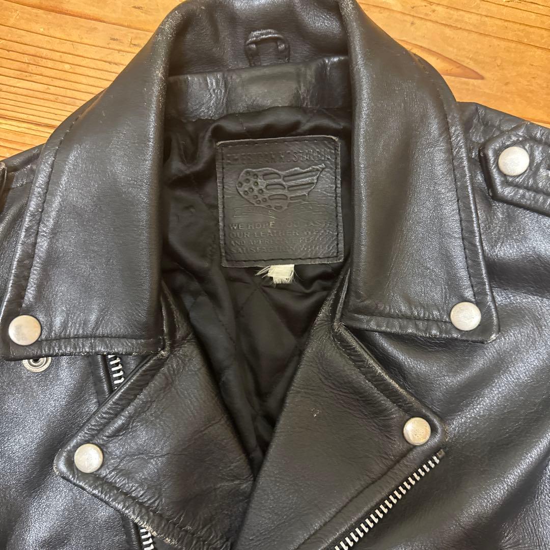 ダブルライダース　革ジャン　アメジャン　牛革　ビンテージ　アメカジ　ロッカーズ