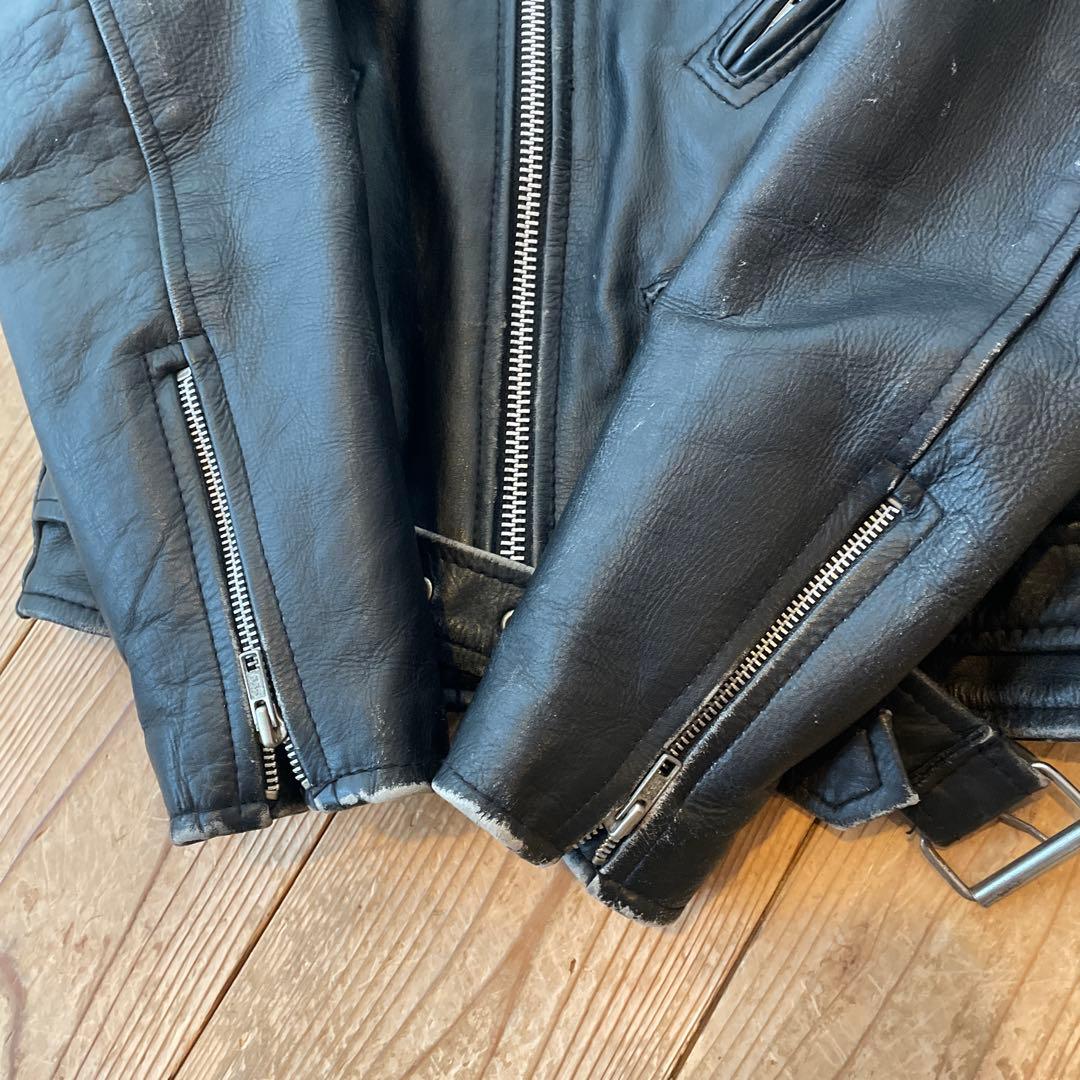 ダブルライダース　革ジャン　アメジャン　牛革　ビンテージ　アメカジ　ロッカーズ