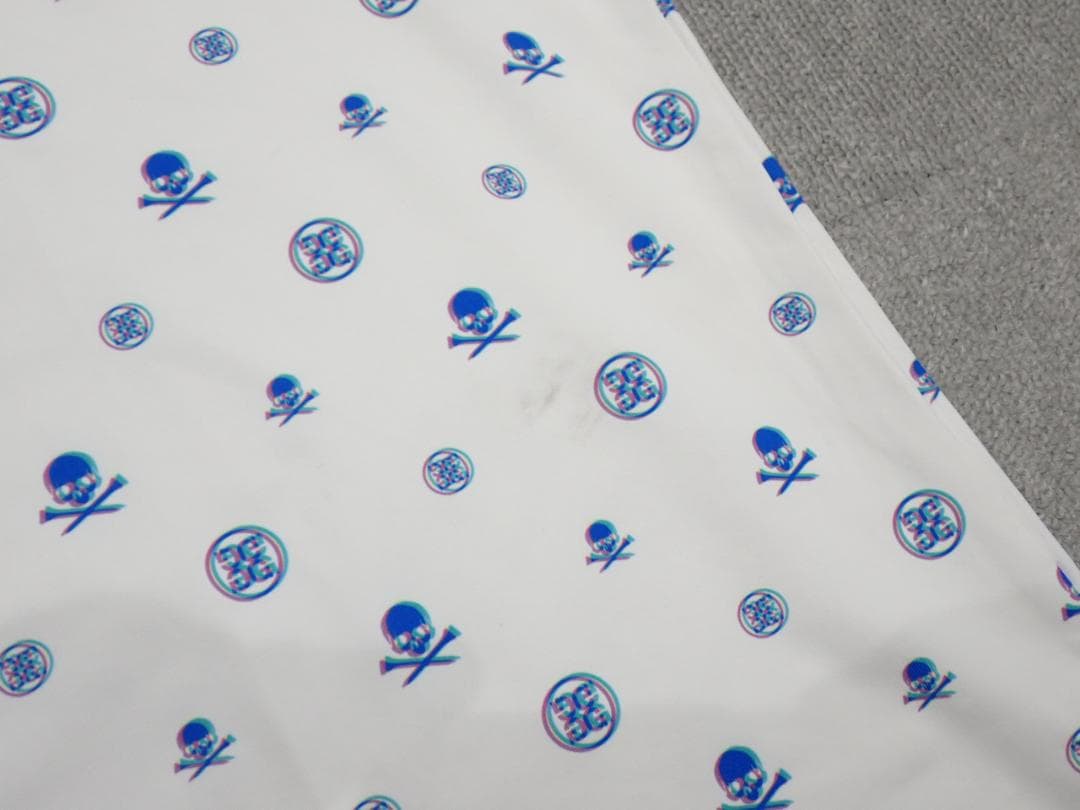 G/FORE ジーフォア ゴルフウェア スカルプリントシャツ Lサイズ