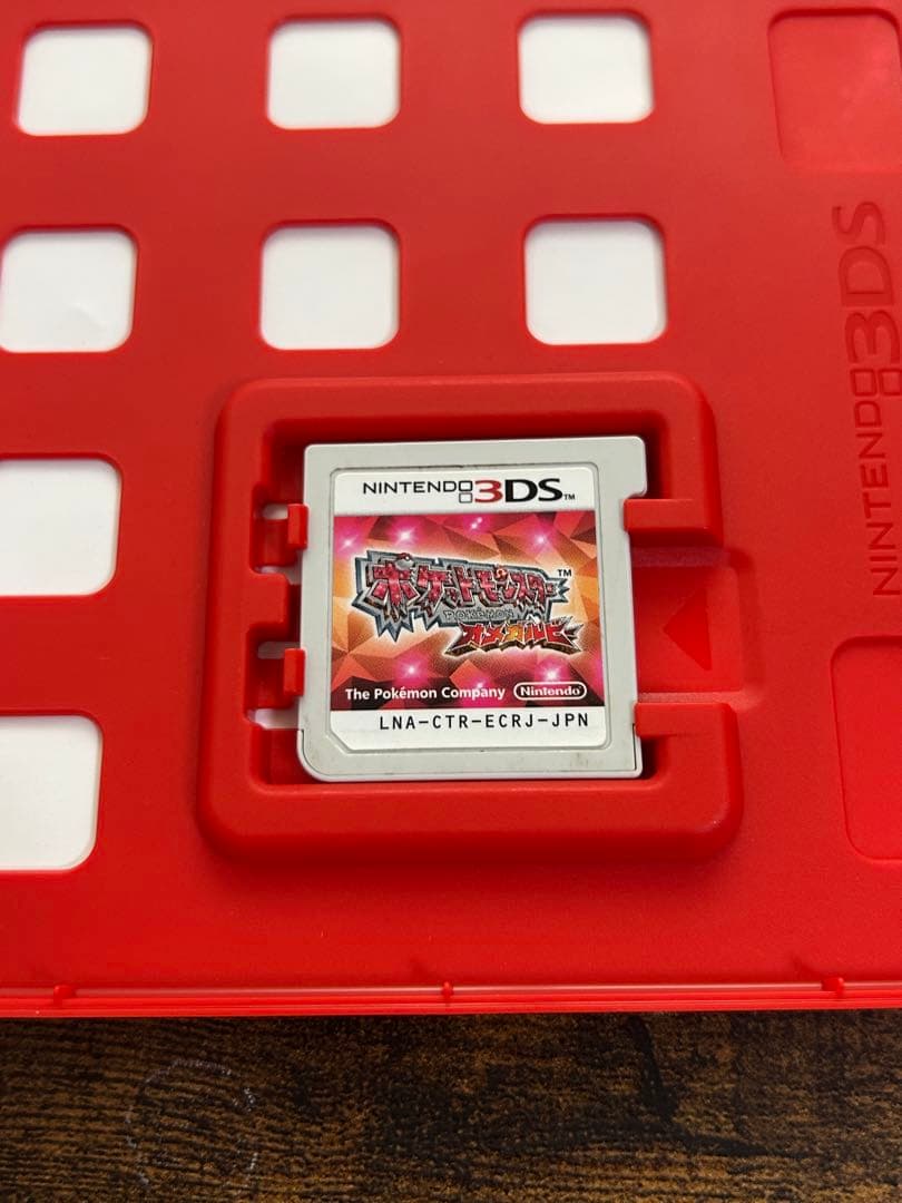 3DS】ポケットモンスター オメガルビー・ムーン 2本セット（箱・説明書付き）