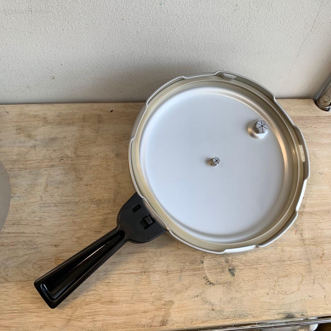 【未使用】理研 RIKEN 圧力鍋 キッチンハーモニー NHS-60 6.0L