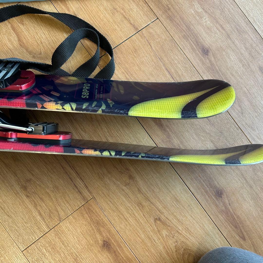 サロモン SBPRO スノーブレード　ショートスキー99cm アルミビンディング