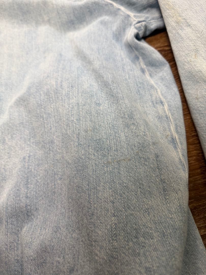 ヘロン・プレストン ライトデニムコーチジャケット イタリア製