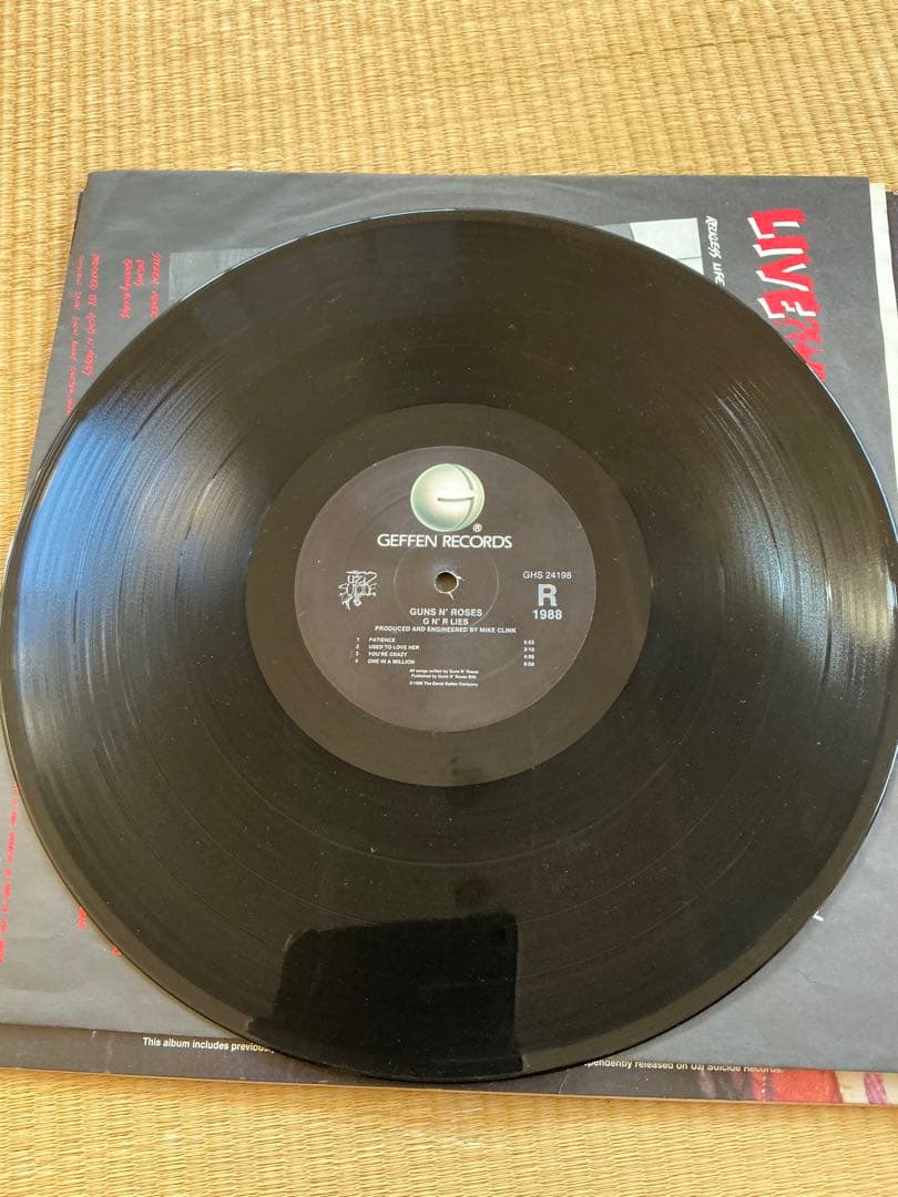 guns n' roses. LP 2枚セット