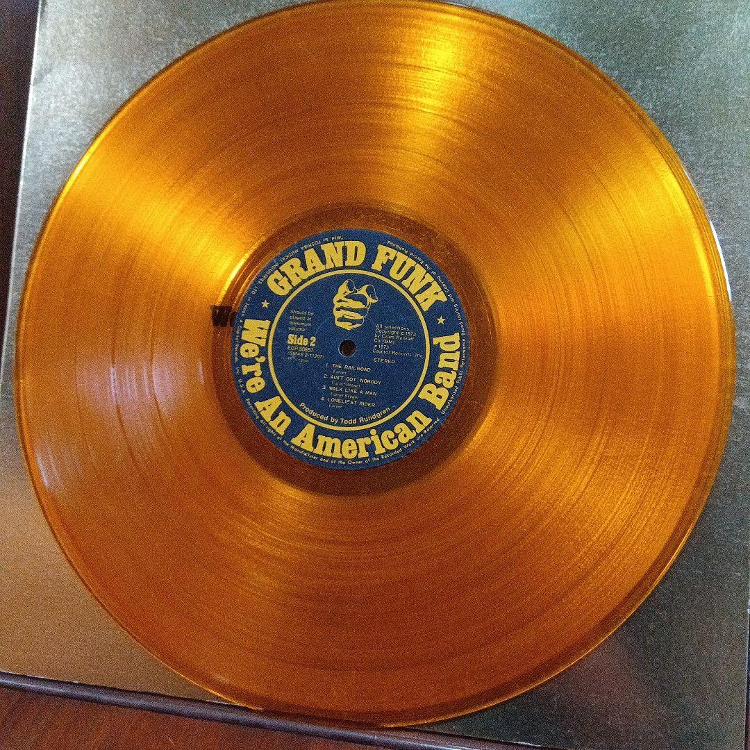 LP 初回オリジナル グランド　ファンクWe're An ・・・　ス