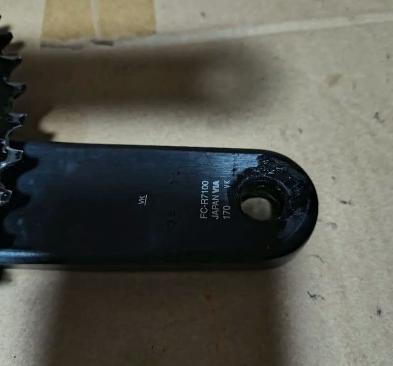 Shimano 105 クランクセット 170mm fc-r7100