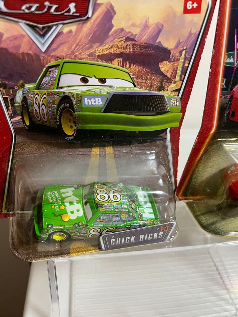 カーズ、ミニカー、マテル、フェラーリF430、チックヒックス、メーター