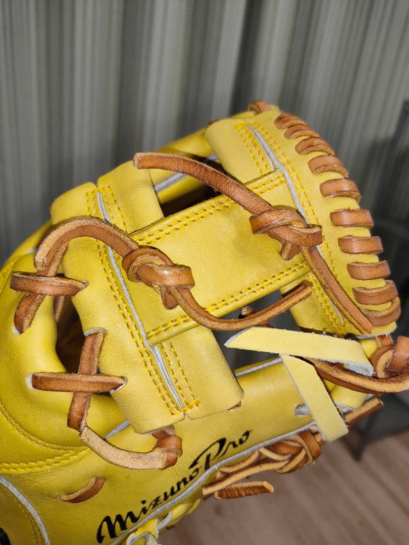 MizunoPro KK.KLUB serious edition イエロー