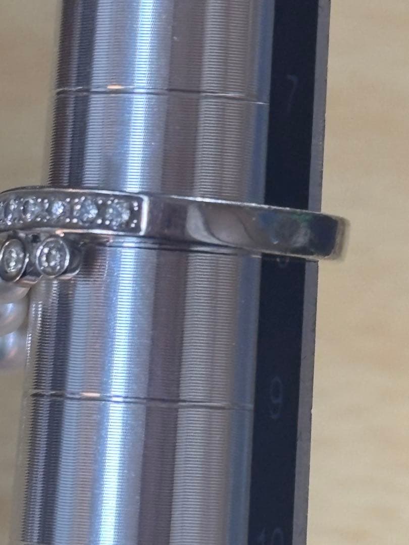 ショーメ ジョゼフィーヌ エグレット パール リング K18WG 小受ママ