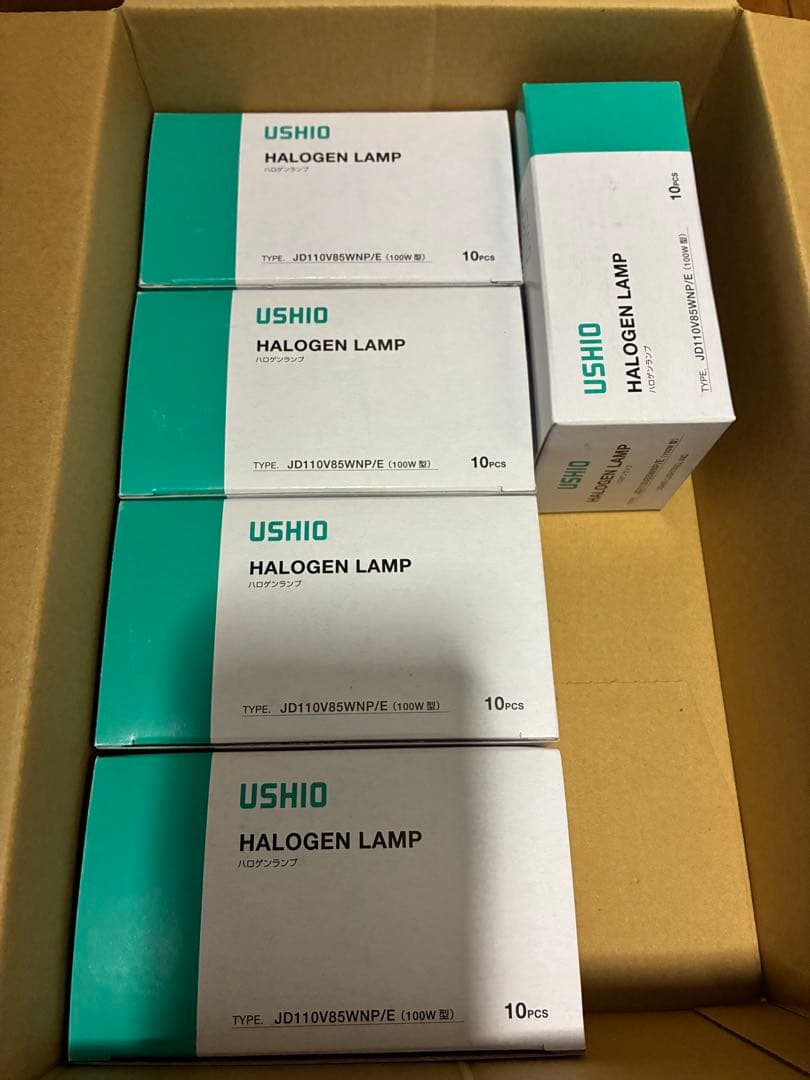 USHIO ウシオJD110V85WNP/E(100W型)50本