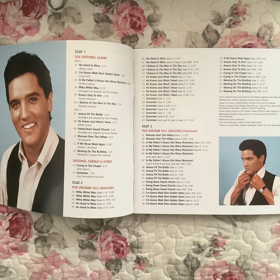 エルヴィスプレスリー FTD【ヒズ•ハンド•イン•マインSessions 】