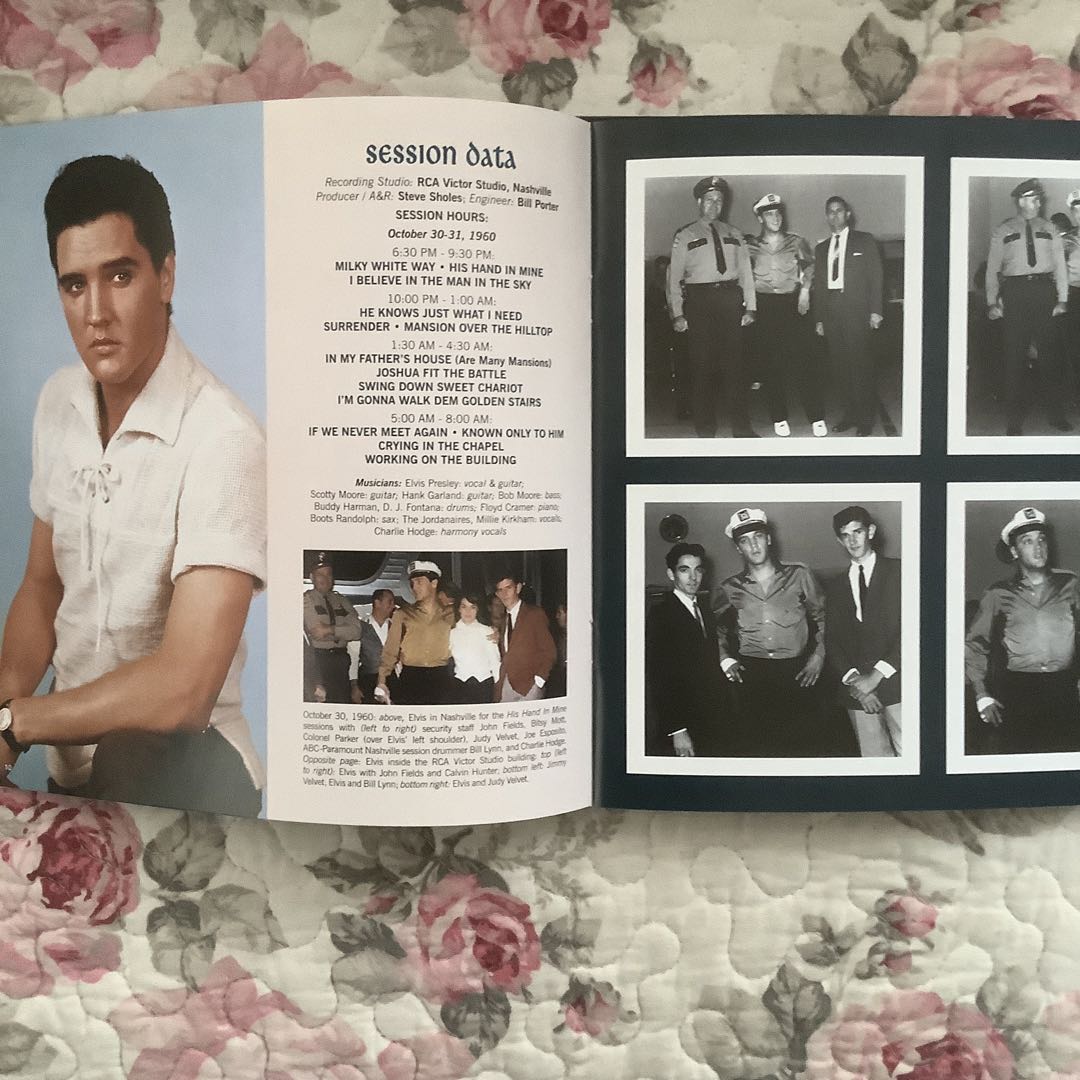 エルヴィスプレスリー FTD【ヒズ•ハンド•イン•マインSessions 】