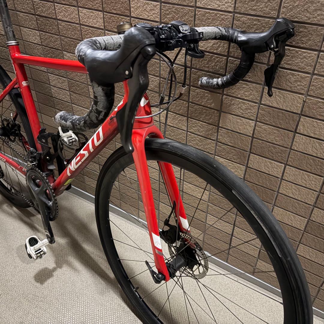 NESTO ALTERNA DISC／ロードバイク／赤／TOP545／105