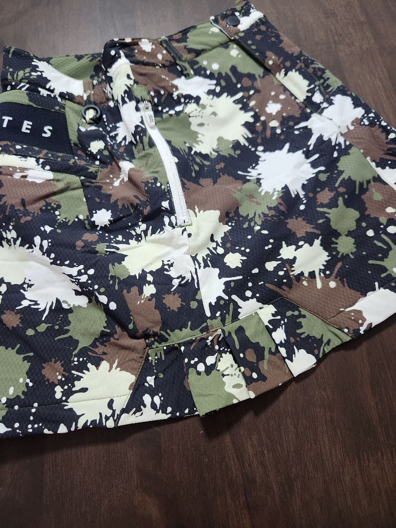 【超美品】PEARLY GATES カモフラージュ スカート